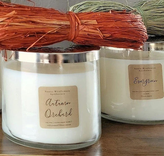 Scented 3- Wick Soy Candles