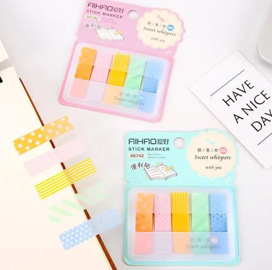 Sticky Note Pad Tabs